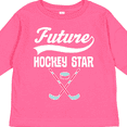 thumbnail image 4 of Inktastic Hockey Star Future Boys or Girls Long Sleeve Toddler T-Shirt, 4 of 5