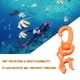 thumbnail image 3 of Yuarrent Grillete rápido de cabeza secundaria Diferentes opciones de alto rango Apariencia exquisita profesional Abrazadera de manguera de Deportes acuáticos Naranja, 3 of 6