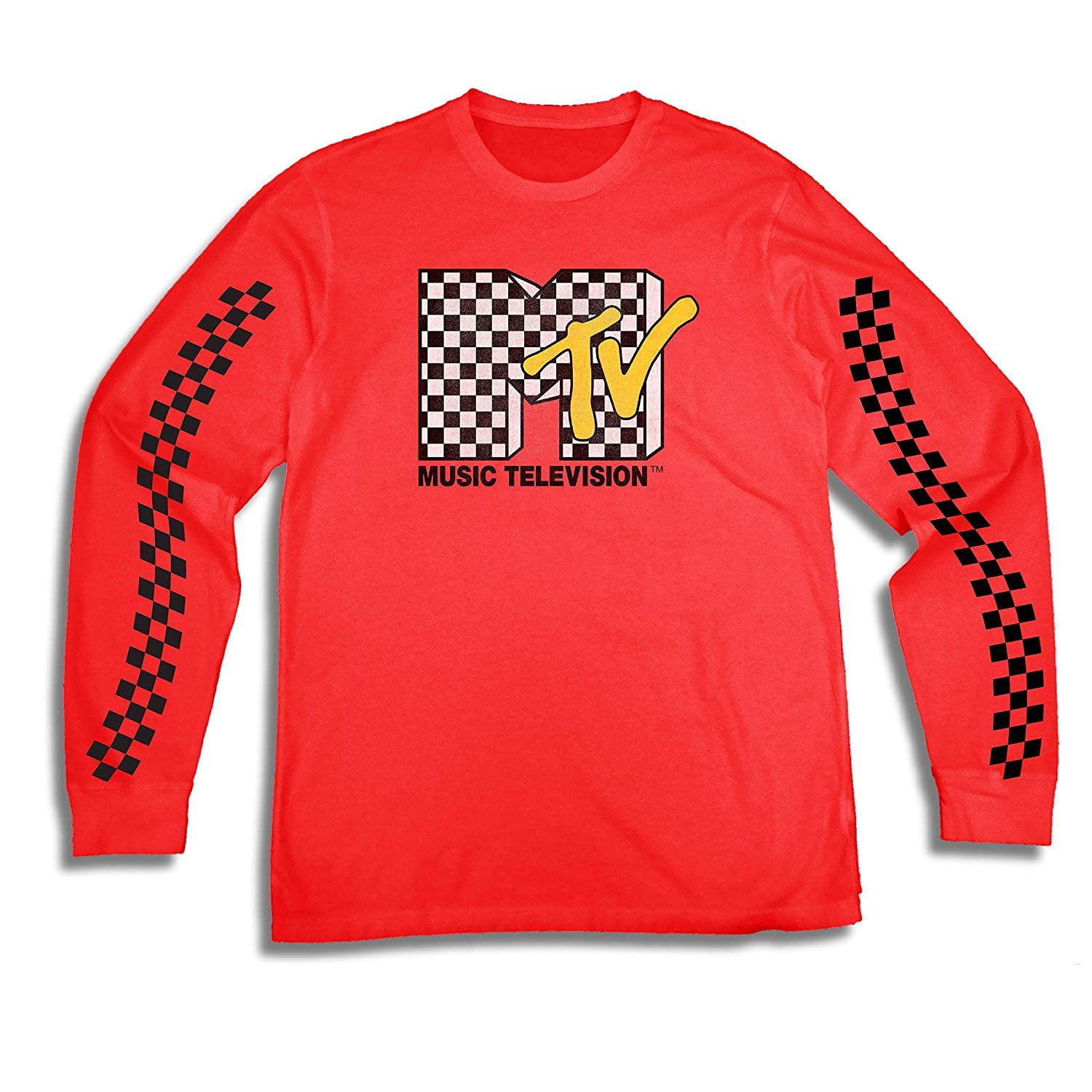 red mtv shirt