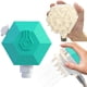 thumbnail image 1 of Rociador de baño para mascotas con cepillo incorporado, color azul lago, diseño ergonómico antideslizante, fácil de usar y limpiar a fondo. Ideal para perros medianos y grandes., 1 of 6