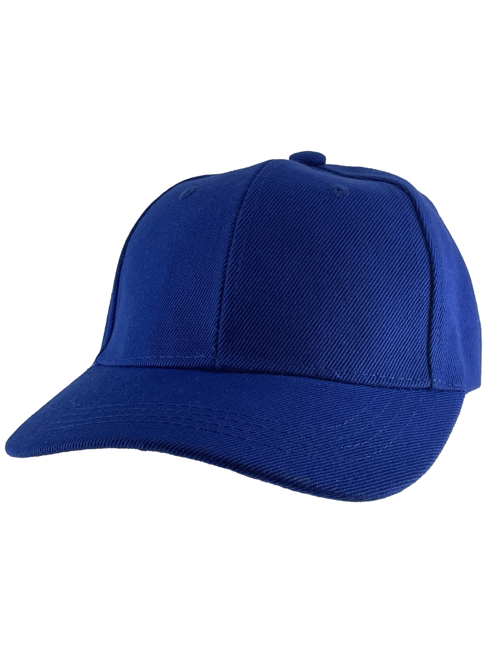TopHeadwear Blank Kids Youth Baseball Hat, Royal Blue