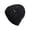 Dark Gray, variant on Mens Plush Lined Winter Beanie Sport Style Solid Striped Warm Hat Soft Outdoor Knitted Cap for Couples in Cold Weather