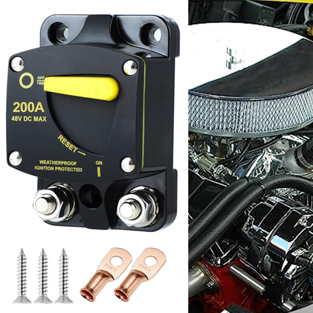 For Power Surges Circuit Breaker Variety Of Current Options for Battery Chargers 300A