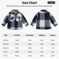 thumbnail image 2 of SILVERCELL Toddler Boys Girls Flannel Button Down Shirts Long Sleeve Plaid Shirts Jackets Tops 6M-4T, 2 of 2