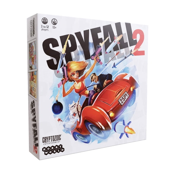 Juego de mesa Cryptozoic Entertainment Spyfall 2 para 3 a 12 jugadores