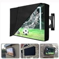 thumbnail image 1 of Funda protectora para pantallas y televisores de TV, terraza y jardín de exterior - Impermeable y resistente - Negra - 46" a 48" - Compatible con Lefou st, 1 of 5
