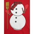 thumbnail image 4 of Old Glory Mens Snowman Body Costume Short Sleeve T Shirt, 4 of 6