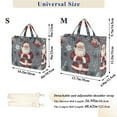 thumbnail image 2 of FORMRS Womens Corduroy Tote Bag Crossbody Shoulder Handbag with Pocket, Christmas Santa, 2 of 7