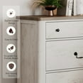 thumbnail image 5 of WAMPAT Dresser for Bedroom with 3 Drawers, Kids Dressers with Drawers, Farmhouse Wooden Closet Storage Organizer for Living Room, Nursery, White, 5 of 8