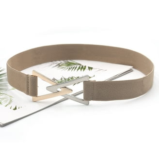 CBGELRT Leather Belts for Women Fashion Wrap Around Wide Elastic