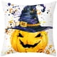 thumbnail image 1 of Fiudx Ofertas Flash Artículos En Oferta Funda De Almohada De Halloween, Decoración, Sombrero De Bruja, Cojín, 1 Uds., 1 of 1