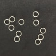thumbnail image 3 of 50pcs Metal Shaft Guard Ring Set Metal Rings Bulk Metal Rings O Shape Rings Fastener Rings Small Metal Rings Metal Craft Rings Tail Securing Ring, 3 of 8
