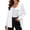 White, variant on Bxsruta Womens Cardigan Sweaters Long Sleeve Button Down V Neck Casual Knit Outwear