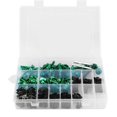 thumbnail image 1 of Universal Motorcycle Fasteners Kit Fairing Bolt Box Clamping Screws Nuts Fit for Yamaha(Green ), 1 of 8