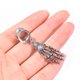 thumbnail image 3 of Pendiente con colgante de personalidad de doble cuerno hueco, joyería Piercing de expansión (6mm, 3 of 3