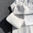 thumbnail image 2 of Bolso Cuero Suave PU para Mujer Hombro Informal Color Sólido () Blanco, 2 of 9