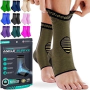 MODVEL Ankle Brace, Grey, Large, (2 Pack)