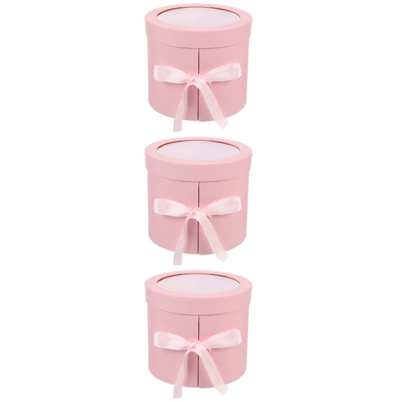 3 PCS Bouquet Flower Box Boxes Valentine's Day Gift Baby