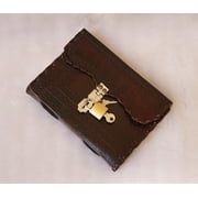 Leather Bound Journal with Key Lock Handmade Vintage Large 7 Embossed For Men Women Blank Pages Personal Diary Notebook Journal Gift Antique.