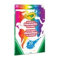 thumbnail image 1 of Crayola World's Favourite Colours Super Tips Markers, 20 Count, 1 of 4