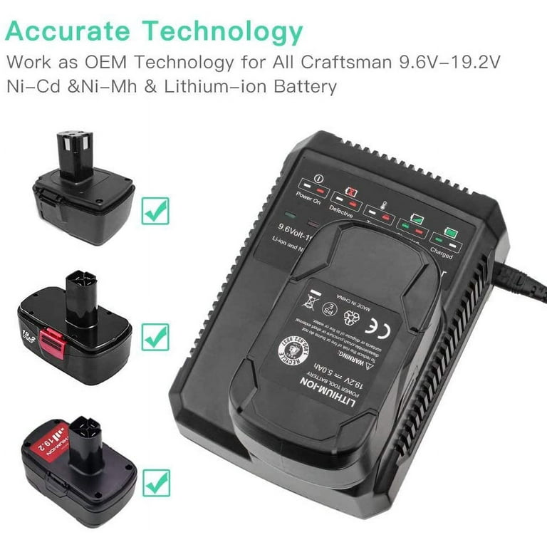 Diehard C3 Battery and Charger, Ni-Mh, Replacement