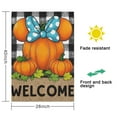 thumbnail image 5 of Fall Mouse Pumpkin Welcome Fall Garden Flags 28"x40” Double Side,Small Yard Flags for Outside,Outdoor Fall Decor,Autumn Funny Garden Flag Yard Decoration, 5 of 5