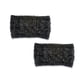 thumbnail image 5 of Jumpingount Diadema de invierno para mujer, cabeza de ganchillo, calentadores de oreja ancha, motocicleta de Motor de cara Simple para mujer, negro Type2 NO2, 5 of 6
