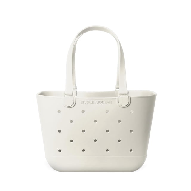 Bolso de playa moderno y sencillo Tote de goma