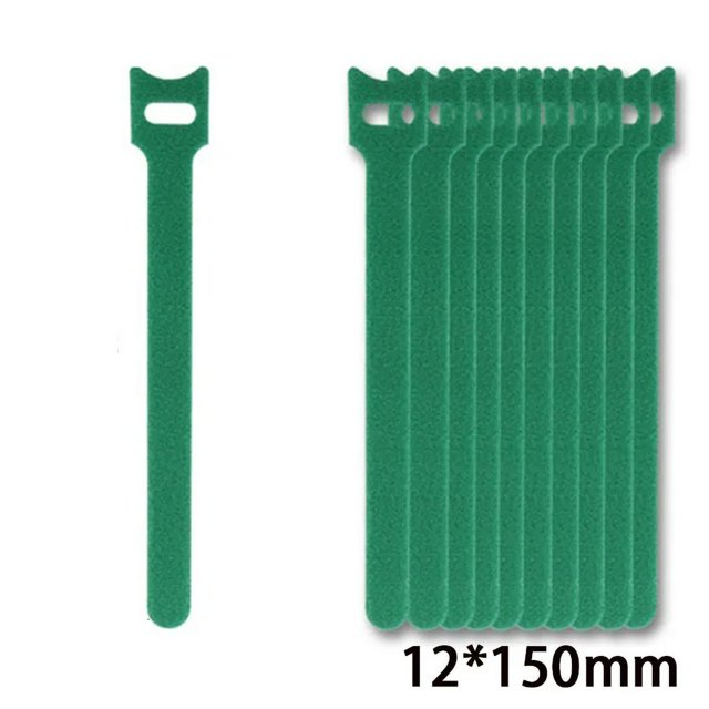 1/50 Pcs Long Serre-Câble en T Adhésif pour Fil Réutilisable Boîte de Rangement pour Câbles Fixe le Fil Sangle de Fixation Sangles de Fixation Bricolage Vert 10 Pcs