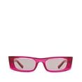thumbnail image 1 of Gafas de sol Saint Laurent SL 553-003 con montura de acetato rosa, 1 of 4