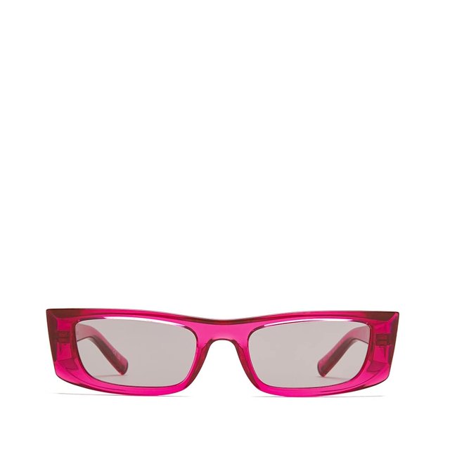 Gafas de sol Saint Laurent SL 553-003 con montura de acetato rosa