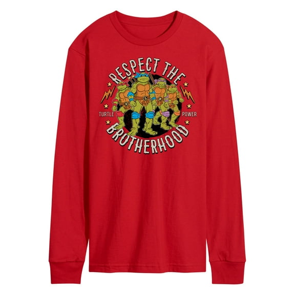 Teenage Mutant Ninja Turtles - Respect The Brotherhood Long Sleeve Graphic T-Shirt