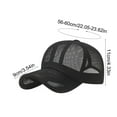 thumbnail image 2 of Breathable Mesh Cap For Both Men And Women Baseball Cap Adjustable Cap Circumference Outdoor Sports Sun Hat, 2 of 5