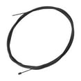 thumbnail image 4 of Cable de cambio de bicicleta, 1,85 m, para bicicletas plegables. PTFE negro, 4 of 7