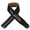 Black Feathers, variant on Yihuala Guitar Strap Adjustable Wide Strap Belt for Electric Guitars Bass with Embroidery Pattern 10 Buckle Holes