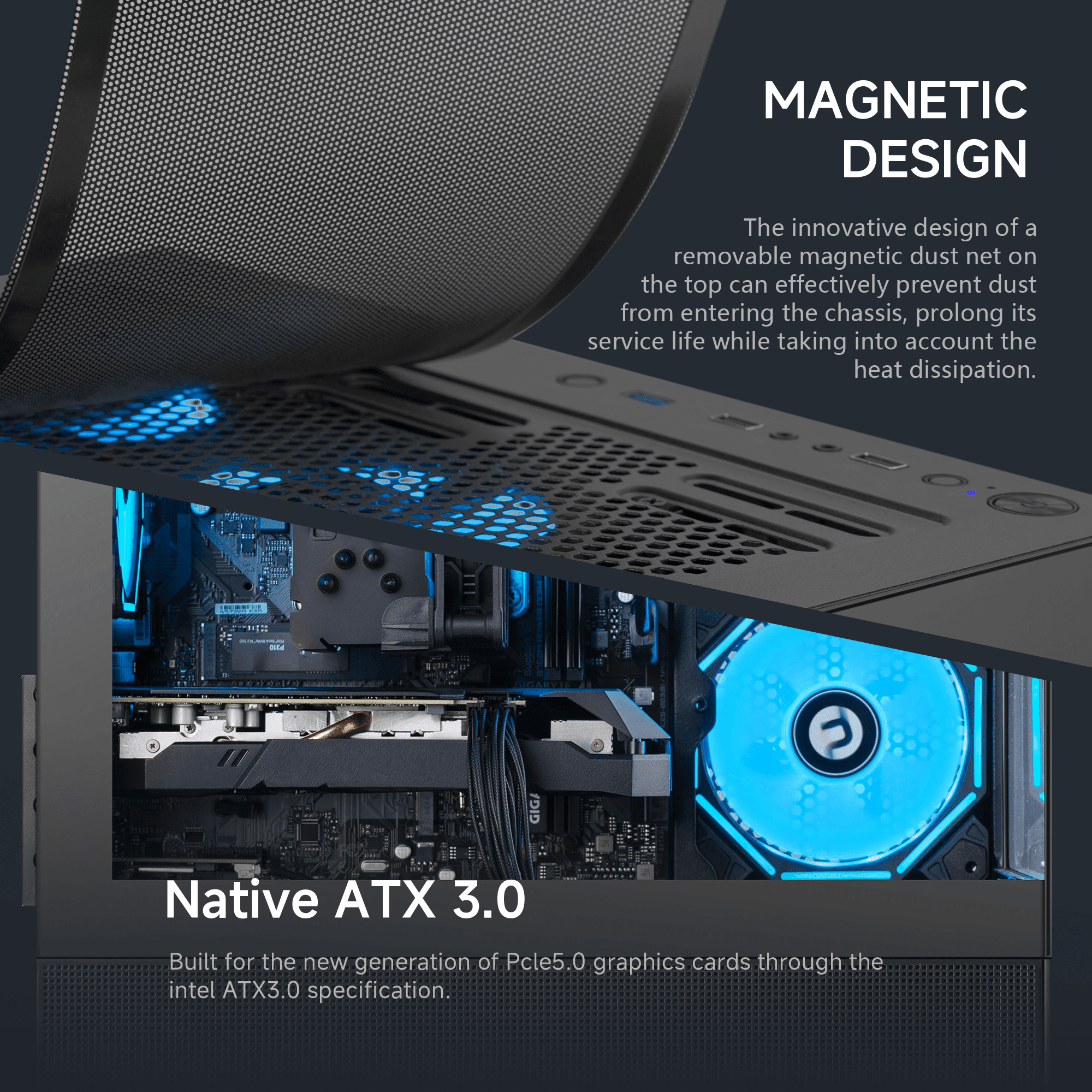 Ningmei Gaming PC Desktop AMD Ryzen 5 5500 NVIDIA GTX 1660 Super