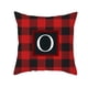 thumbnail image 1 of Fiudx Funda de Almohada Navideña con Diseño de Gnomo Enano Sin Rostro, Suave Piel de Melocotón, Decoración Acogedora para Sala de Estar o Dormitorio, Cremallera Oculta, 45 X 45 Cm, 1 of 2