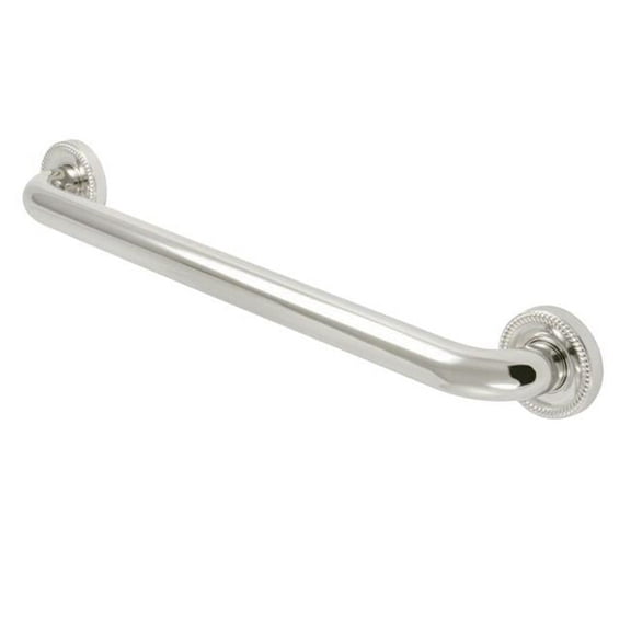 Camelon Decorative Grab Bar, Polished Nickel - 15.27 x 12.29 x 2.74 in.