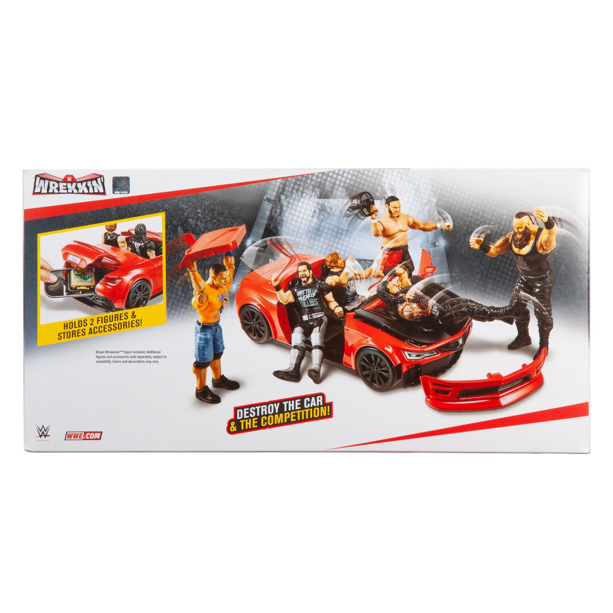 wwe braun strowman car toy