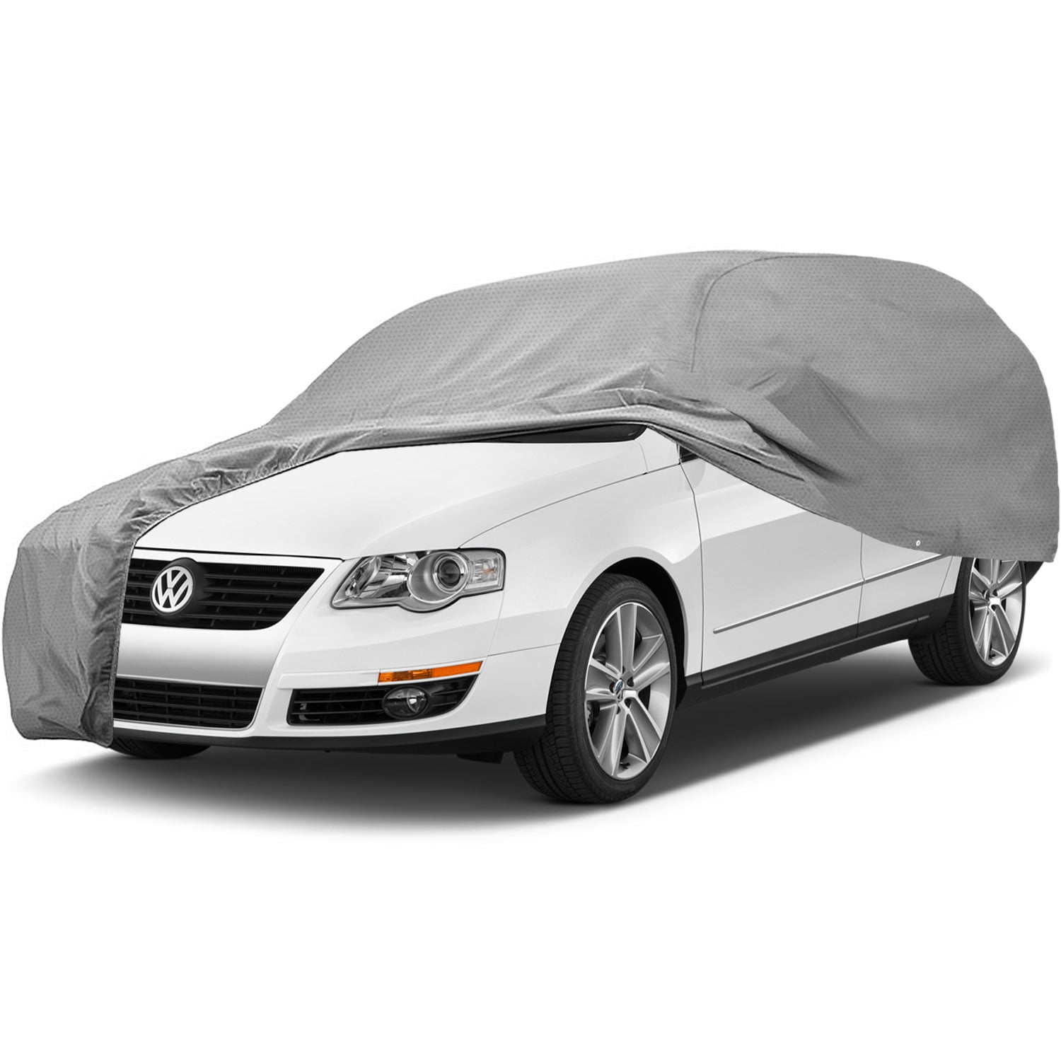 North East Harbor Superior Sedan Car Cover Gray Color Fits Sedan Cars up to 14 2 Length 170 x 60 x 48 Waterproof All Weather Full Exterior Covers Breathable Outdoor Indoor