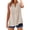 Beige, variant on Women’s Tank Tops, Sleeveless V Neck Top with Button Front, Casual Solid Color Loose Fit Shirt, Breathable Summer Beach Vacation Apparel Red 3XL