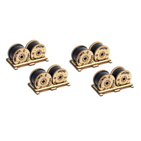 Bachmann 39108 HO Scale Cable Drums Kit (2 PK)