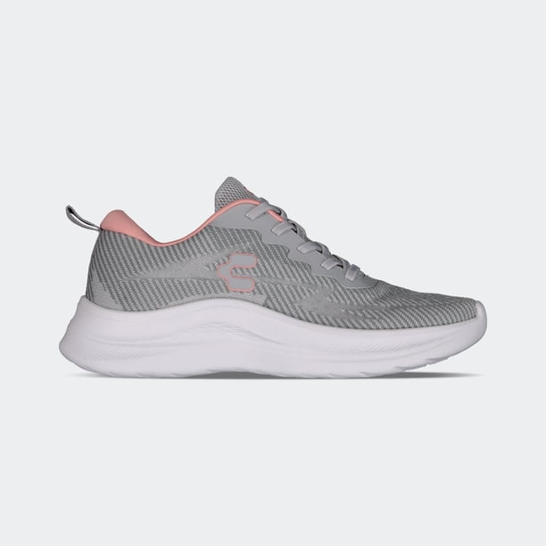 Tenis Deportivos Mujer Charly Dama GYM Ligeros Flexibles gris 23