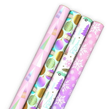 Hallmark Christmas Peanuts Wrapping Paper with Cut Lines on Reverse ...