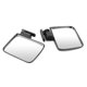 thumbnail image 4 of Kit de Espejo de Vista Trasera, espejo retrovisor plegable espejos laterales de la vista exteriores laterales durables para el uso diario para la mayoría de los carritos del club, 4 of 7