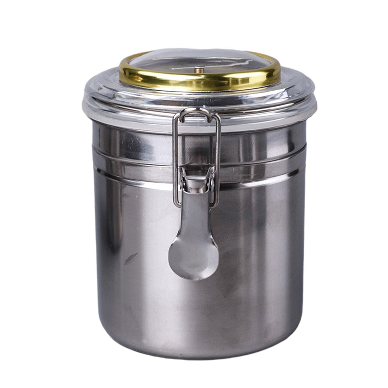 Stainless Steel Jar with Hygrometer Humidifier Accessories Digital Pipe Case for