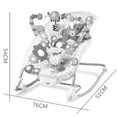 thumbnail image 3 of Silla Bouncer Macilux  Mecedora Jungle Rosa, 3 of 3