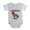 Heather Grey, variant on CafePress - Dachshund Mom - Cute Infant Baby Football Bodysuit