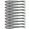thumbnail image 4 of Realistic Swimming Soft Bait For Bass Carp Trout Fishing Fork Tail Lure 10Pcs, 4 of 7