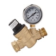 thumbnail image 4 of Brass Adjustable RV Water Pressure Regulator Valve 3/4" NH Thread Oil Water Reducer for Camper, 4 of 11